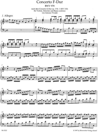 Barenreiter Bach Well-tempered Clavier Ii Bwv 870-893 Bar.2380.0022