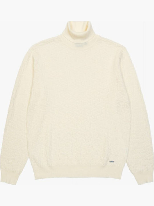 Langarm-Pullover White