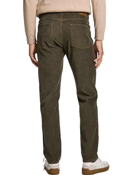 Pepe Jeans Trousers in Slim Fit Leaf Green