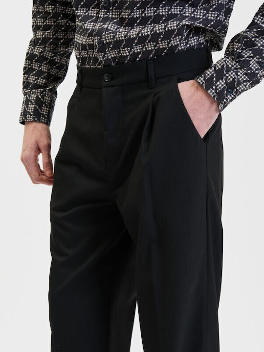Панталон Еластичен с Relaxed Кройка Black