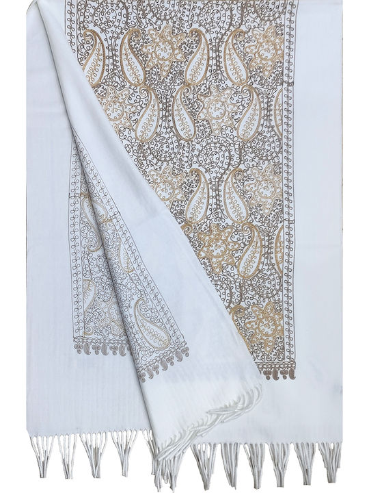 Gift-Me Women's Scarf White