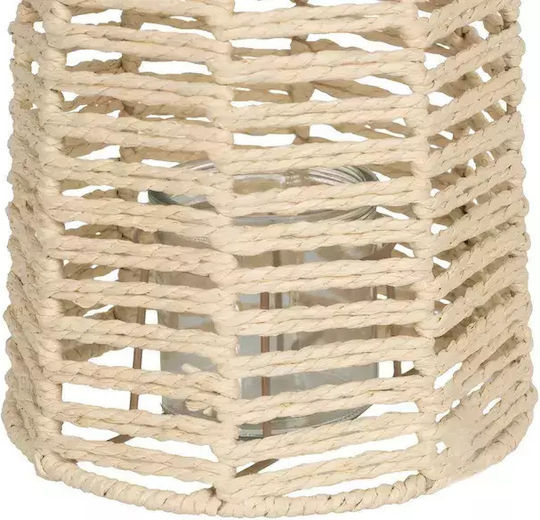 Dekorative Laterne Natur 18 x 20,5 cm