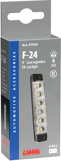 Lampa Truck Volume Lights 1pcs - White L9703.5