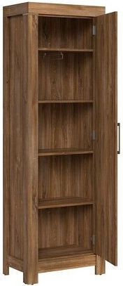 Boston Bg130 Μονόφυλλη Ντουλάπα 66x40x201cm Stirling Δρυς