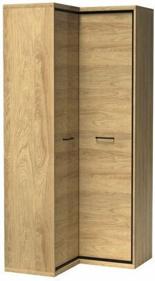 Doppeltür Ecke Stanton F110 103x85x197cm Light Wood Colour