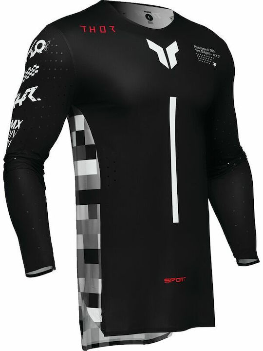 Thor Sportmode Men's Jersey Motocross Black