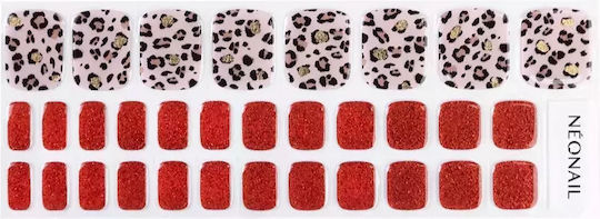 Neonail Easy On Gel Nail Stickers Toes Shade P03 Quantity 32