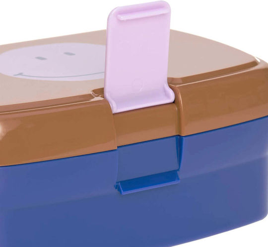 Laessig Little Gang Smile Plastic Kids' Food Container 0.46 Litres Various Designs