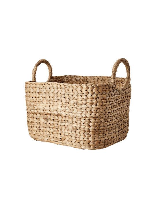 Affari Decorative Basket Wicker Beige 34x28x31cm