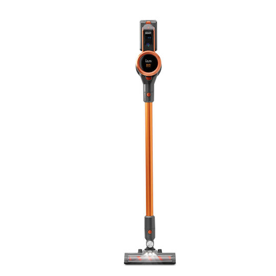 Izzy IZ-4007 Επαναφορτιζόμενη Σκούπα 2 σε 1 Stick & Χειρός 25.9V Πορτοκαλί