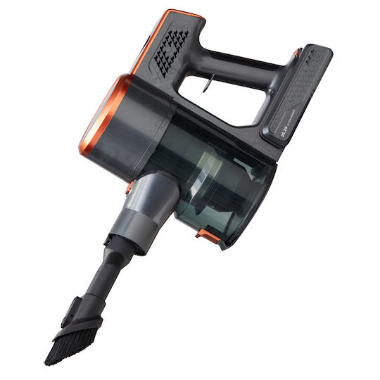 Izzy IZ-4007 Επαναφορτιζόμενη Σκούπα 2 σε 1 Stick & Χειρός 25.9V Πορτοκαλί