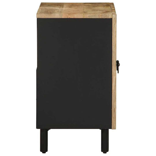 vidaXL Waschtisch ohne Waschbecken L62xB33xH58cm Black