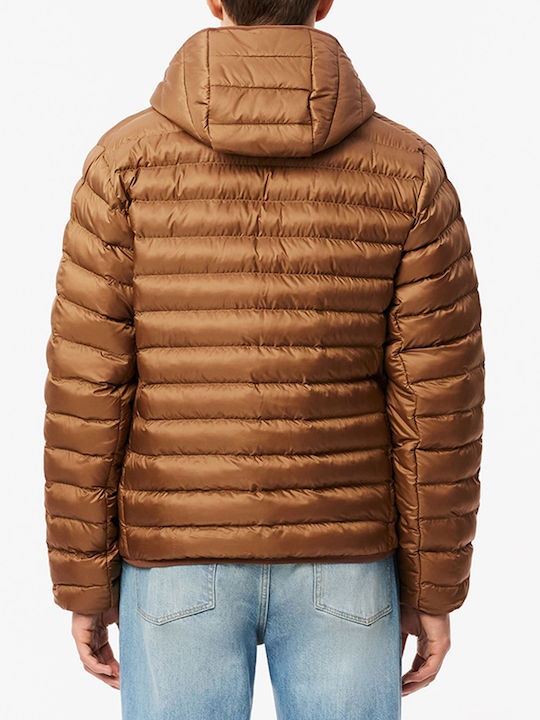 Geacă Puffer Waterproof Maro Sandy Brown