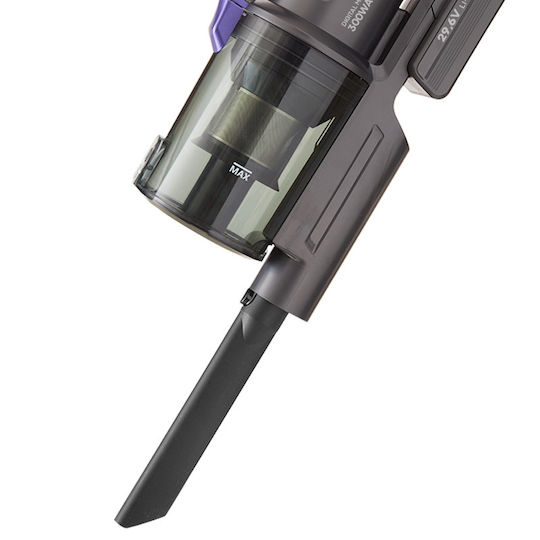 Izzy IZ-4008 Επαναφορτιζόμενη Σκούπα 2 σε 1 Stick & Χειρός 29.6V Μωβ