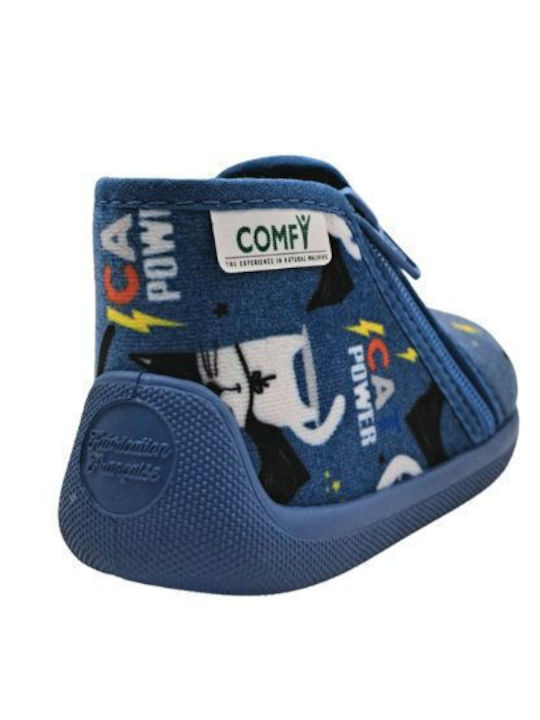 Comfy Anatomic Papuci copii Albastru