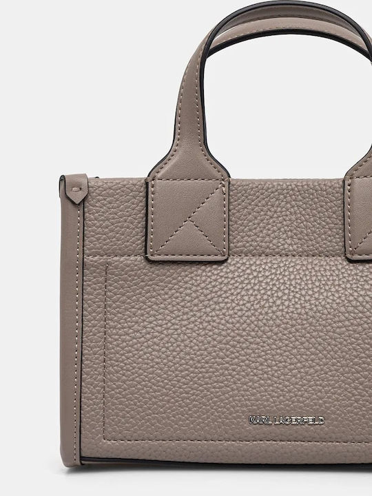 Karl Lagerfeld Women's Bag Tote Hand Gray