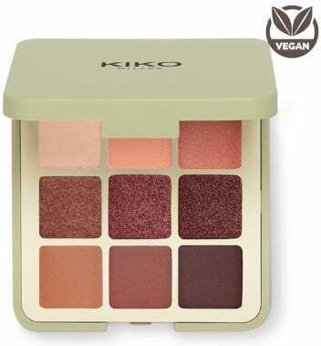 Kiko Milano Green Me Paletă cu Farduri de Pleoape Pudră Feisty Saffron