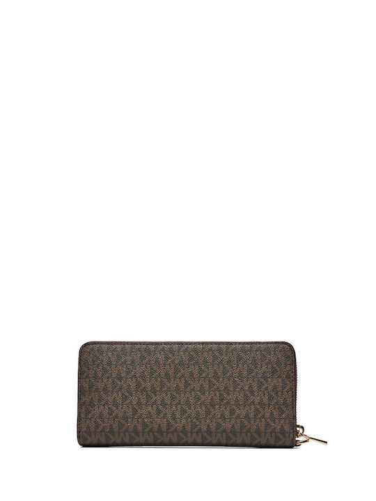 Michael Kors Continental Large Women's Wallet Travel Brown