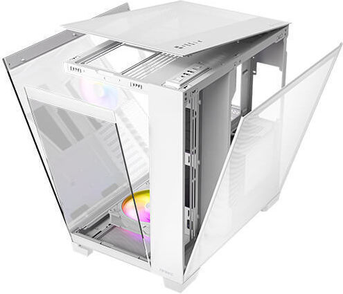 Antec C8 ARGB Gaming Full Tower Κουτί Υπολογιστή με Πλαϊνό Παράθυρο Λευκό