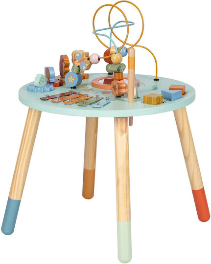 FreeOn Activity Table made of Wood with Sounds for 18++ Months