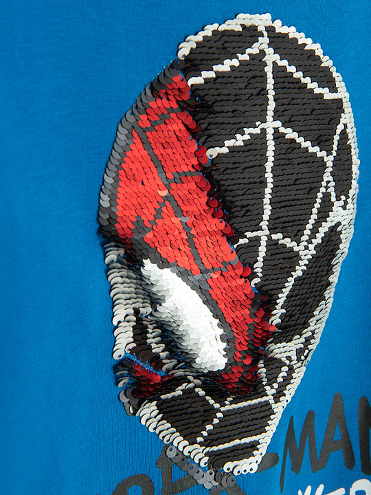 Kids Sweatshirt Blue Spiderman