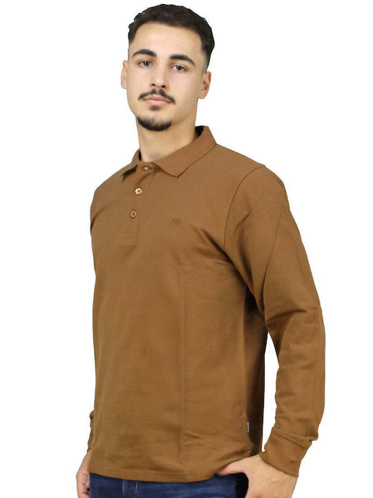 Polo Bluză cu mânecă lungă Navy Blue