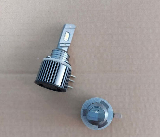 Set de 2 becuri LED H15 Canbus 120w 12000lm Lumină Albă Fără Eroare Sensibilă