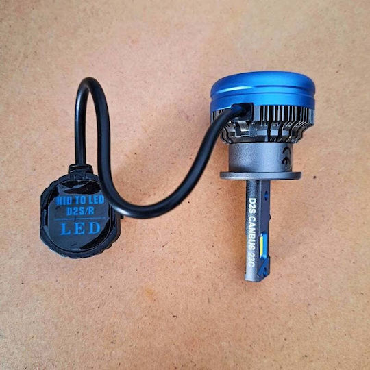 Set de 2 becuri LED D2s Bgr10 Canbus LED Xenon Conversie 6500k 10000lm