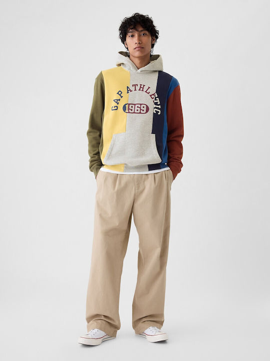 Sweatshirt mit Kapuze Crazy Stripe