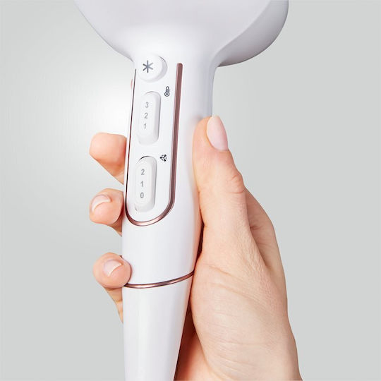 Rowenta Volumizer Πιστολάκι Μαλλιών Turbo με Φυσούνα 1800W