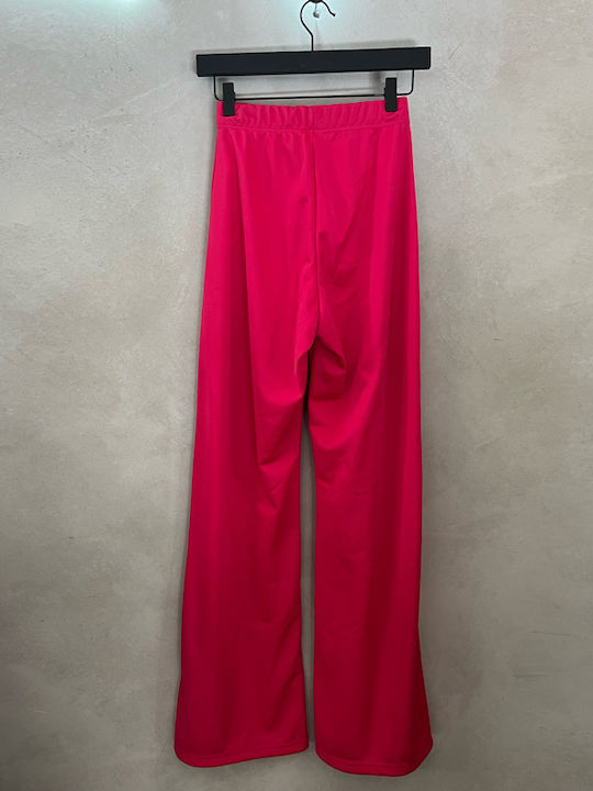 Γυναικεία Παντελόνα σε Κανονική Εφαρμογή Fuchsia