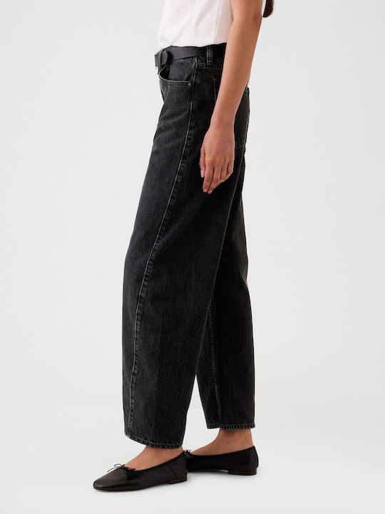 Ψηλόμεσο Γυναικείο Jean Παντελόνι Black