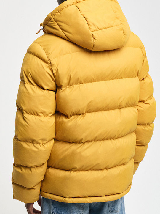 Winter Jacket Puffer Yellow