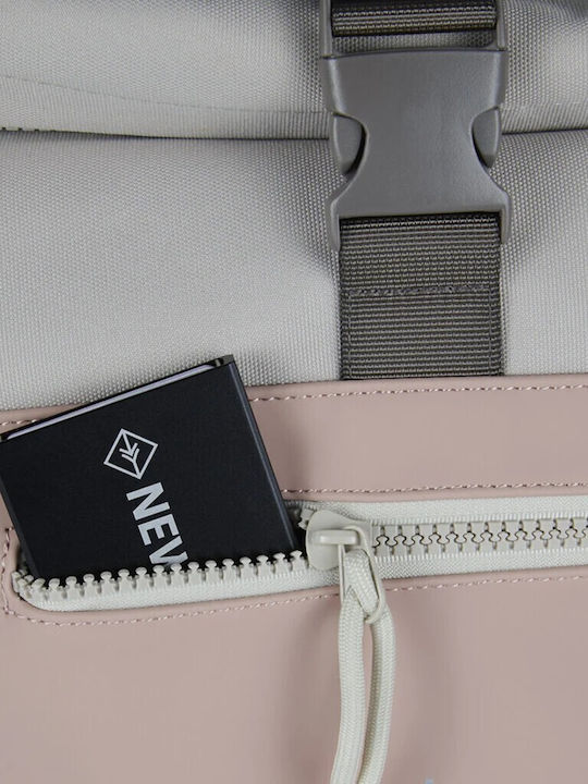 New Rebels Αδιάβροχη Τσάντα Πλάτης για Laptop 15.6" σε Ροζ χρώμα 51.133270