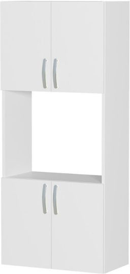 Armado Στήλη Κουζίνας Λευκό 60x32x140εκ.