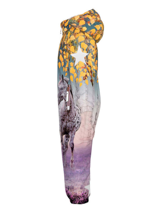 Molo 5W24N202-3599 Kids Full Body Suit for Ski & Snowboard Multicolour