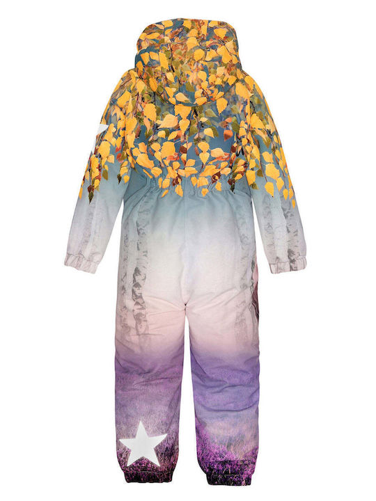 Molo 5W24N202-3599 Kids Full Body Suit for Ski & Snowboard Multicolour