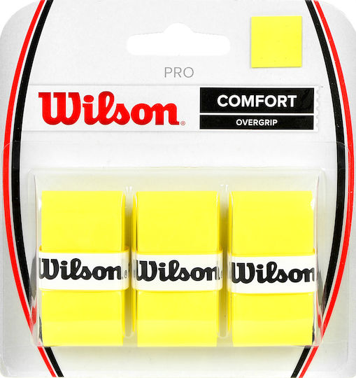 Wilson Comfort Overgrip Yellow 3pcs