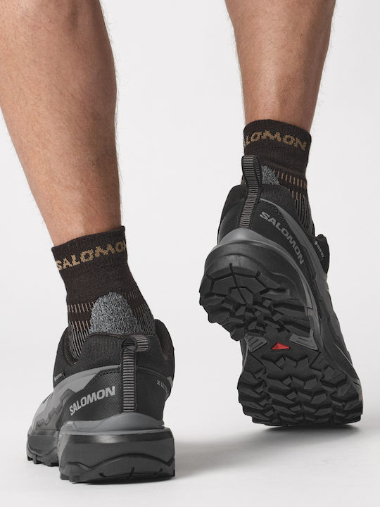 Salomon X Ultra 360 GTX Ανδρικά Ορειβατικά Παπούτσια Αδιάβροχα με Μεμβράνη Gore-Tex Μαύρα