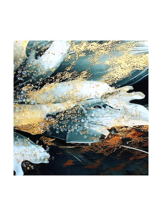 Keskor Threefold Painting Wooden 120x50cm