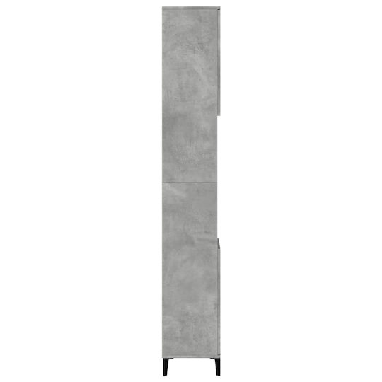 vidaXL Badezimmersäule Wandhängeschrank H30xB30xH190cm Gray