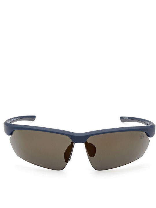 Timberland Men's Sunglasses with Blue Plastic Frame TB9264 91D