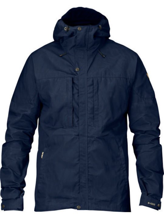 Skogsö Winter Jacket Navy Blue