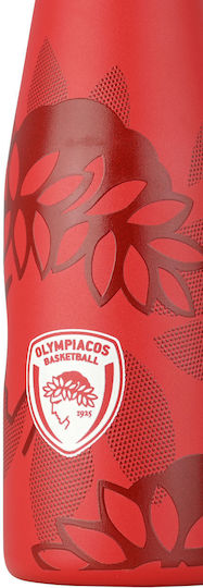 Estia Travel Flask Save the Aegean Bottle Thermos Stainless Steel BPA Free 500ml Olympiakos BC