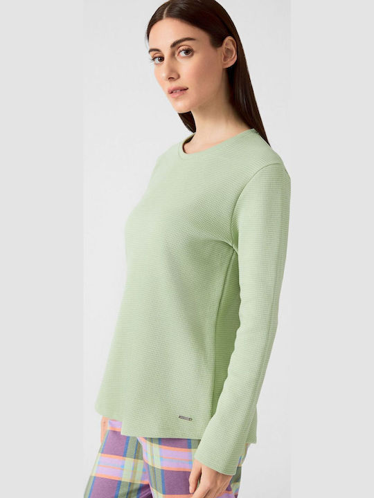 Minerva Set Pijamale pentru Femei Mint Dusty