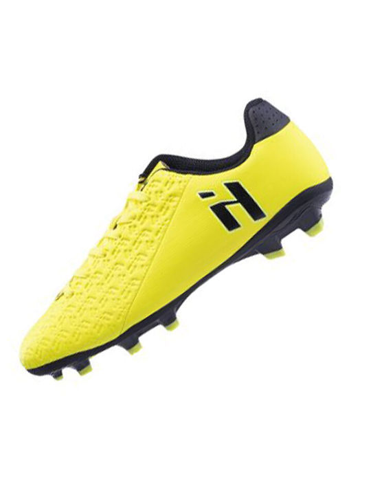 Huari AG Low Football Shoes with Cleats Yellow