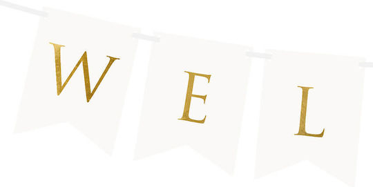 PartyDeco Welcome Banner για Party 95εκ.