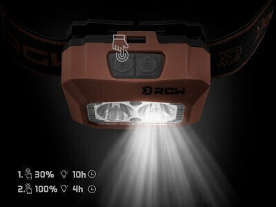 Lanterna frontală Delphin Rgw Pro Uc 5 W 200 Lm 1500 Mah