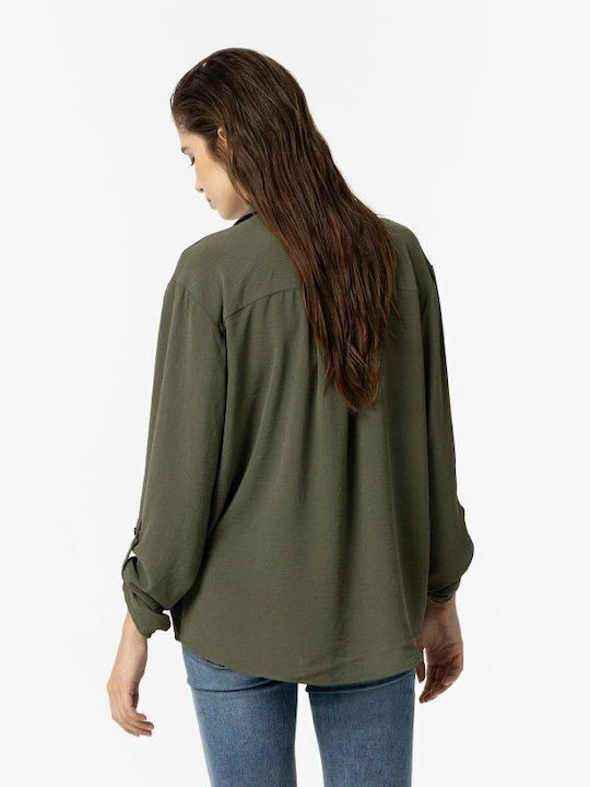 Tiffosi Women's Long Sleeve Shirt green