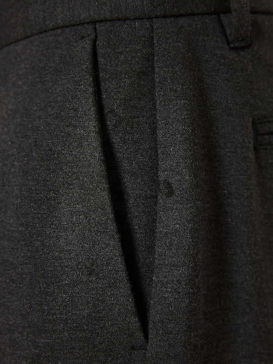 Trousers Chino Elastic in Regular Fit Gray